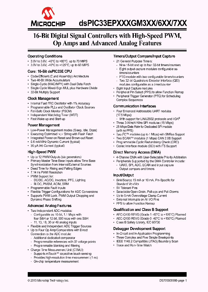 DSPIC33EP512GM604_7732630.PDF Datasheet