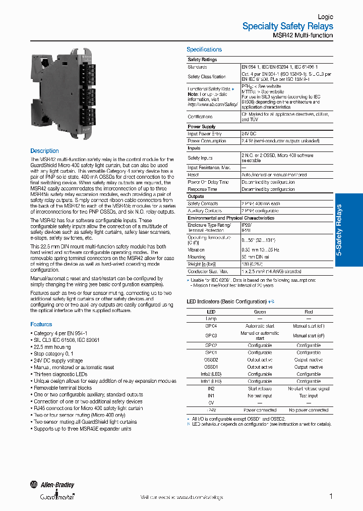 MSR42_7732107.PDF Datasheet