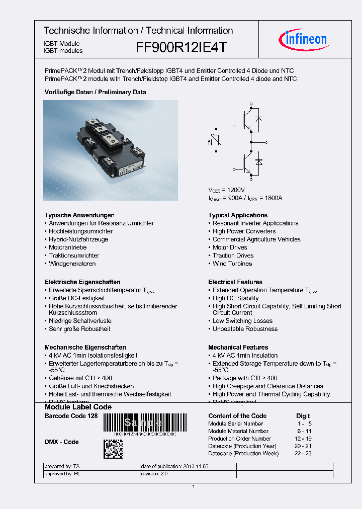 FF900R12IE4T_7732635.PDF Datasheet