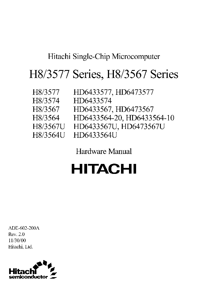 HD6433564UXXXF20_7733315.PDF Datasheet