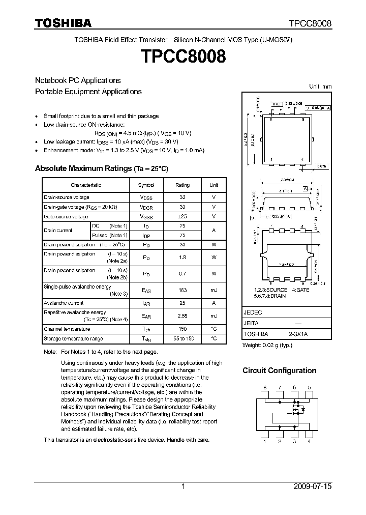 TPCC8008_7733617.PDF Datasheet