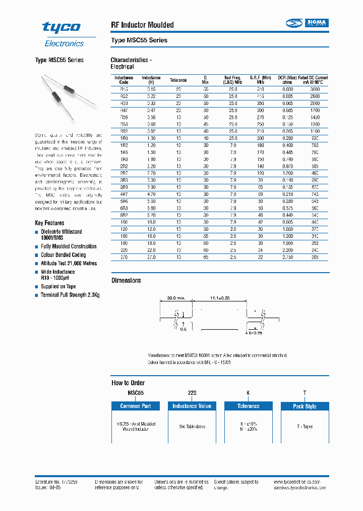 MSC551R2KT_7733761.PDF Datasheet