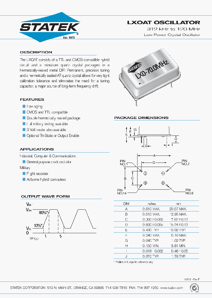 LXOAT_7735137.PDF Datasheet