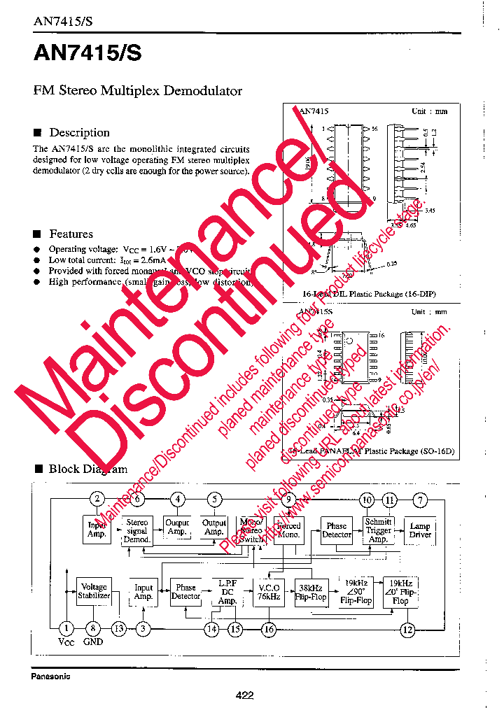 AN7415S_7735812.PDF Datasheet