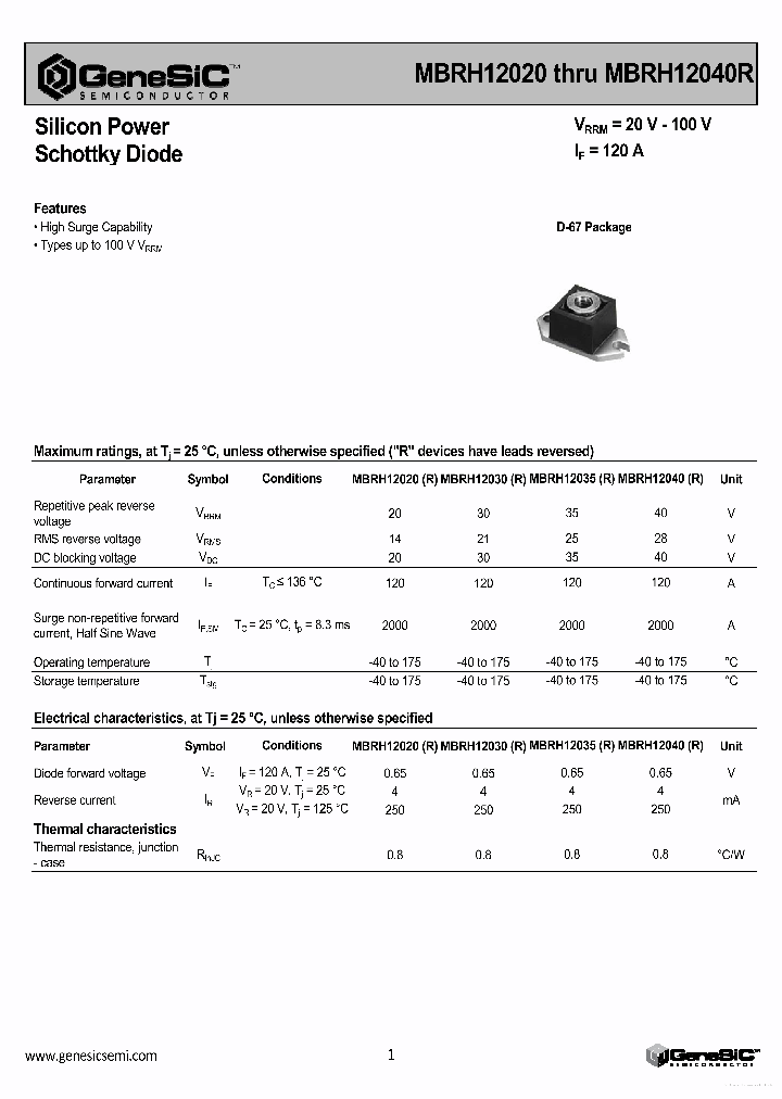 MBRH12035_7735233.PDF Datasheet