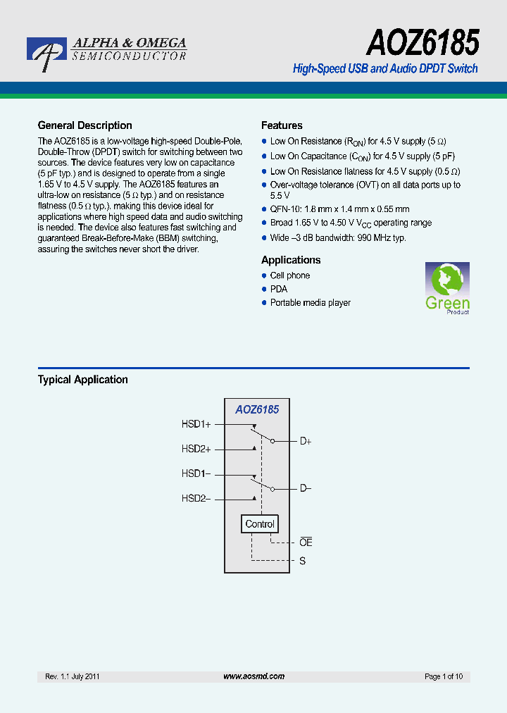 AOZ6185_7736585.PDF Datasheet