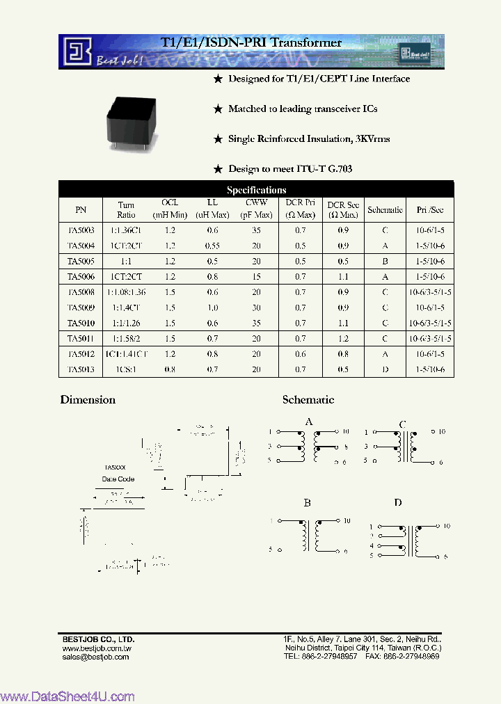 TA5008_7736987.PDF Datasheet