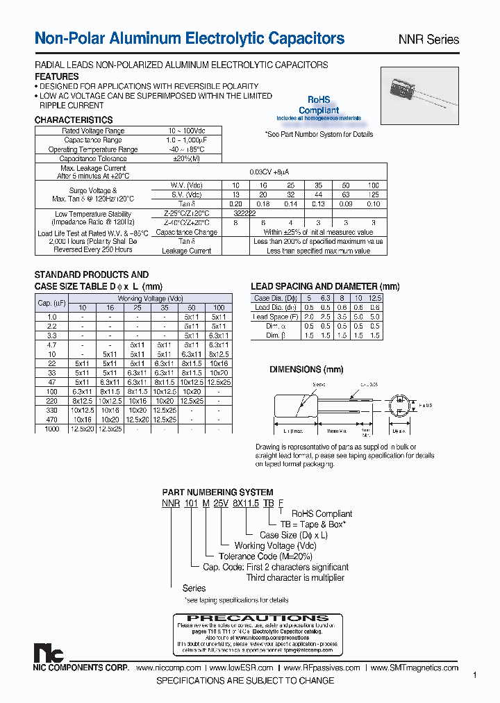 NNR330M10V5X11F_7736466.PDF Datasheet
