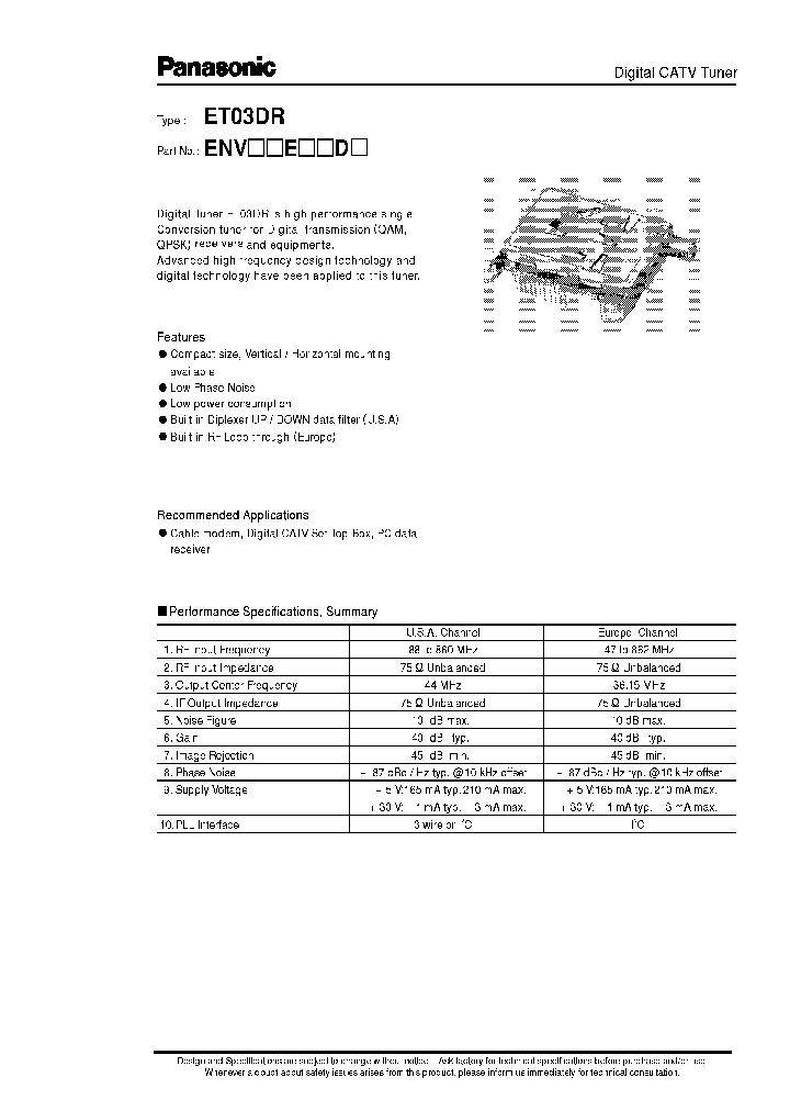 ENV57ERG1_7736961.PDF Datasheet