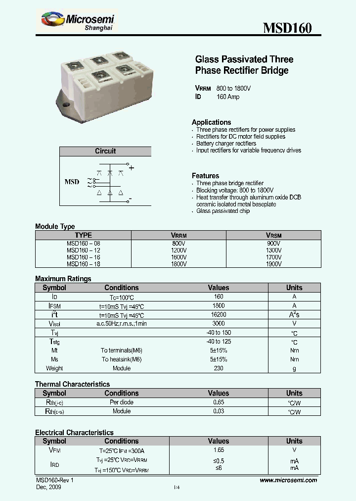 MSD160-16_7737322.PDF Datasheet