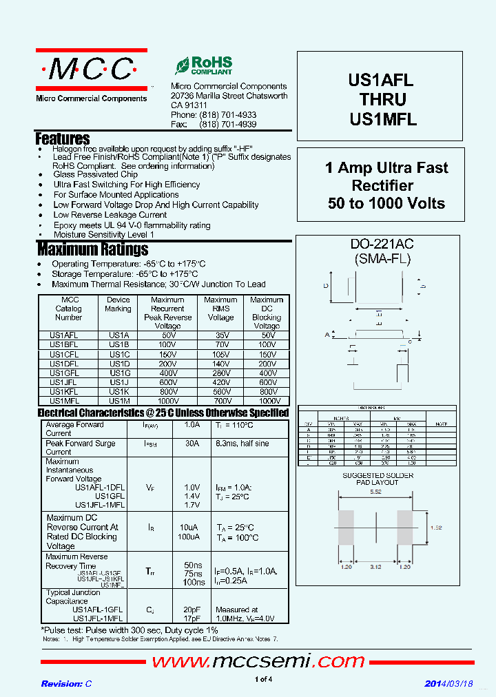 US1AFL_7738458.PDF Datasheet