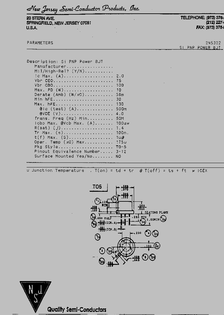 2N5322_7740515.PDF Datasheet