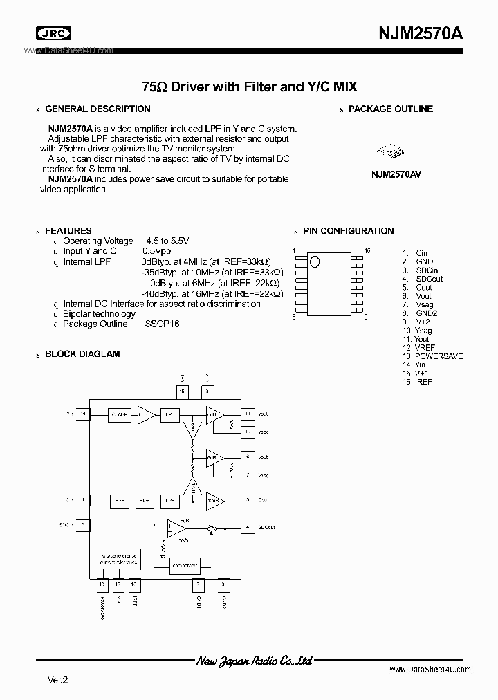 NJM2570A_7740660.PDF Datasheet