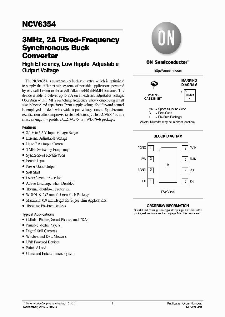 NCV6354_7740682.PDF Datasheet