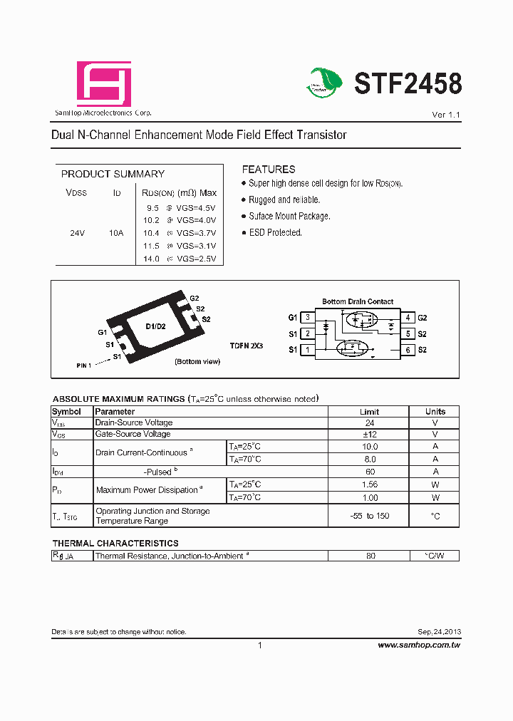 STF2458_7740692.PDF Datasheet