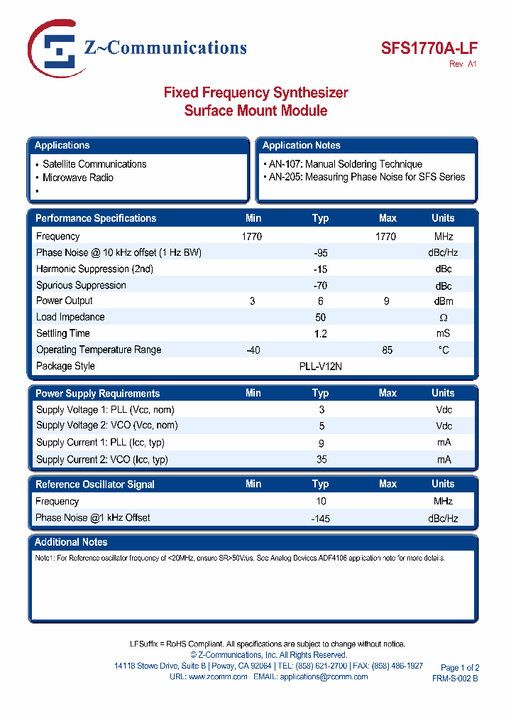 SFS1770A-LF11_7740822.PDF Datasheet