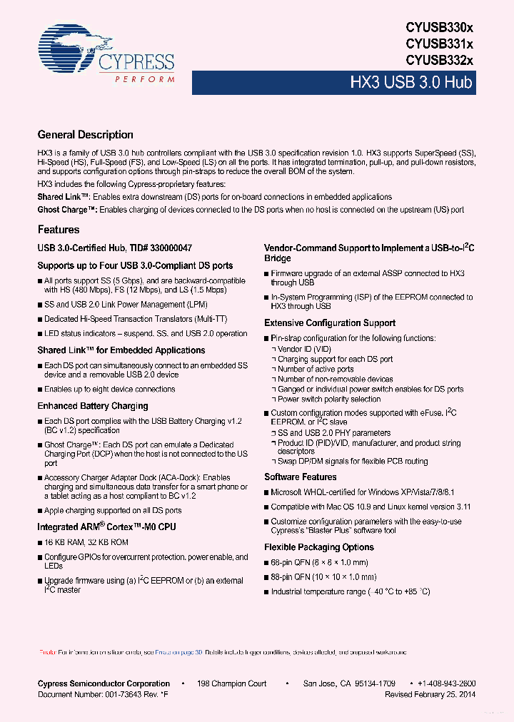 CYUSB3326_7741209.PDF Datasheet