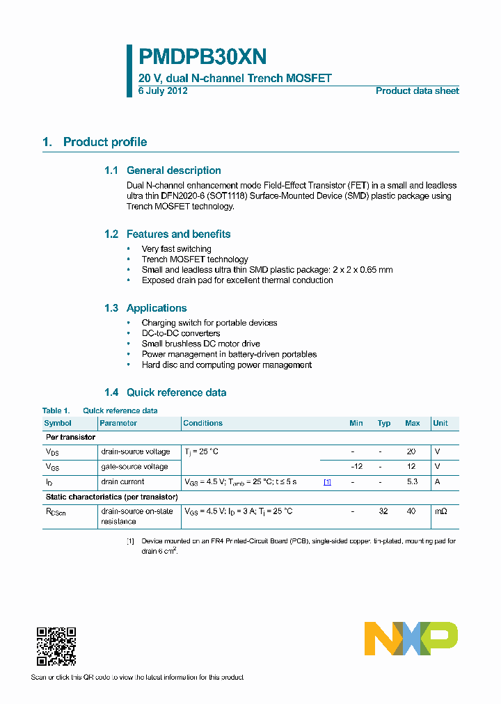 PMDPB30XN_7741316.PDF Datasheet