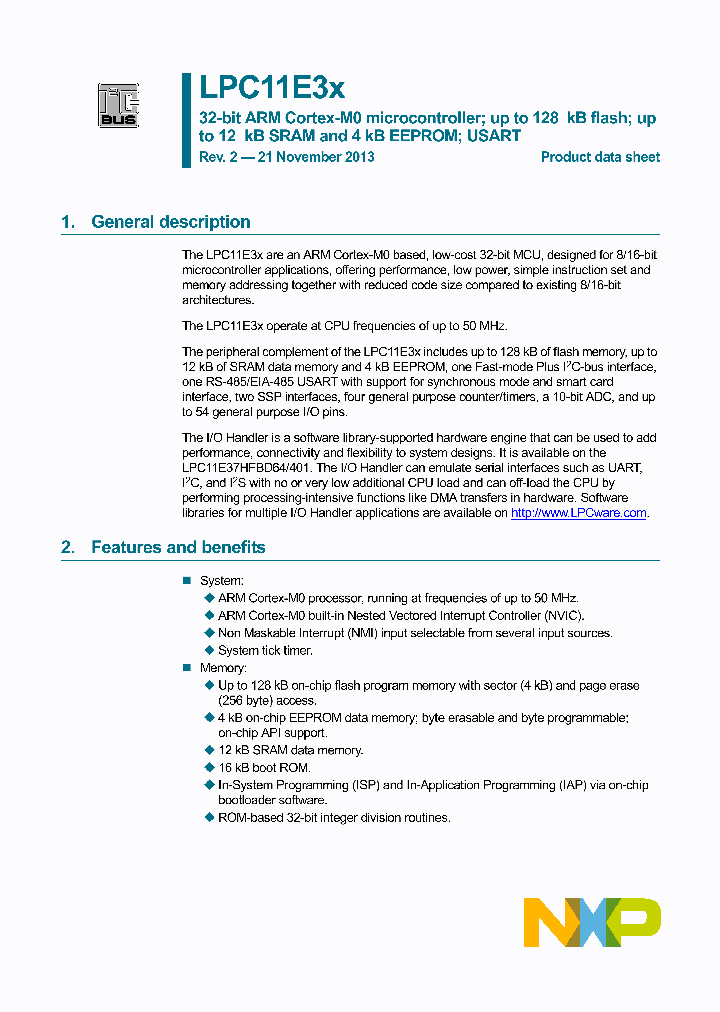 LPC11E36_7741627.PDF Datasheet