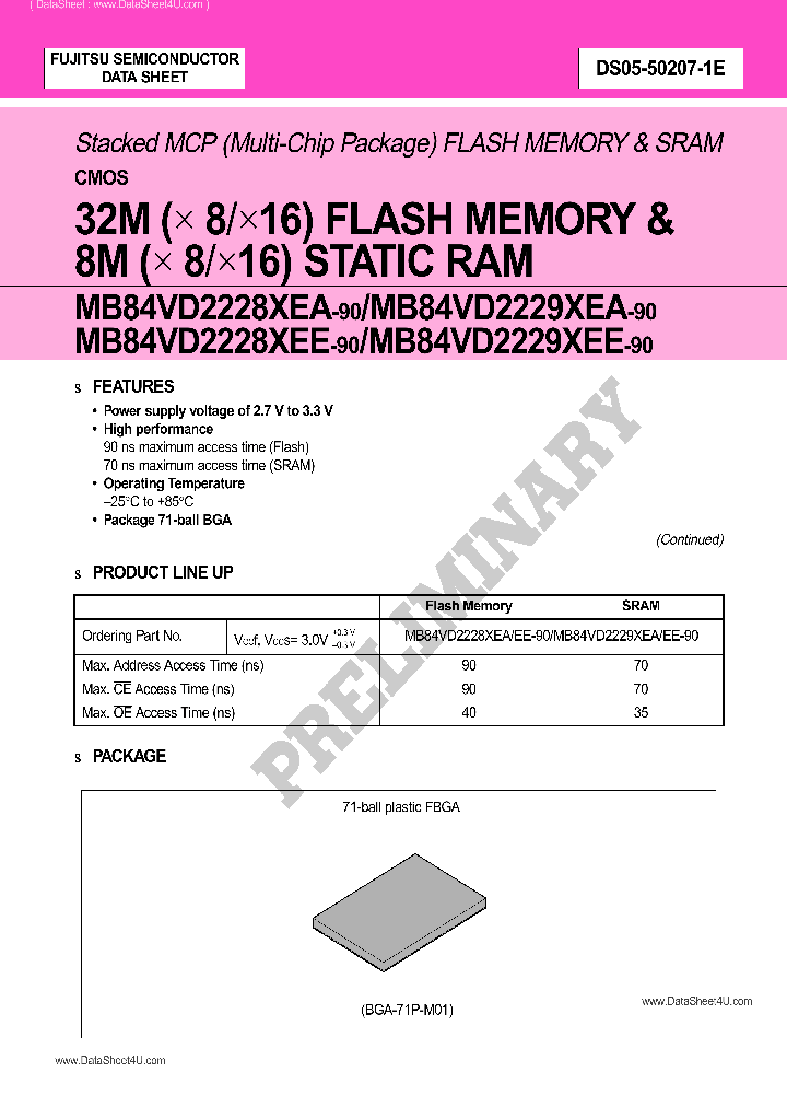 MB84VD2229XEE_7741788.PDF Datasheet