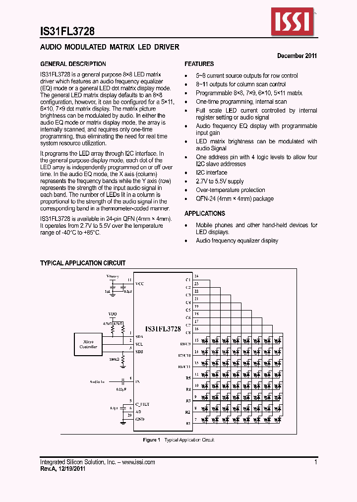 IS31FL3728_7744905.PDF Datasheet
