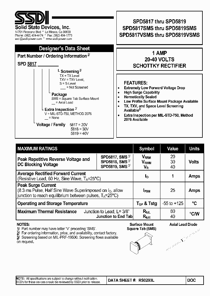 SPD5818SMSS_7746965.PDF Datasheet