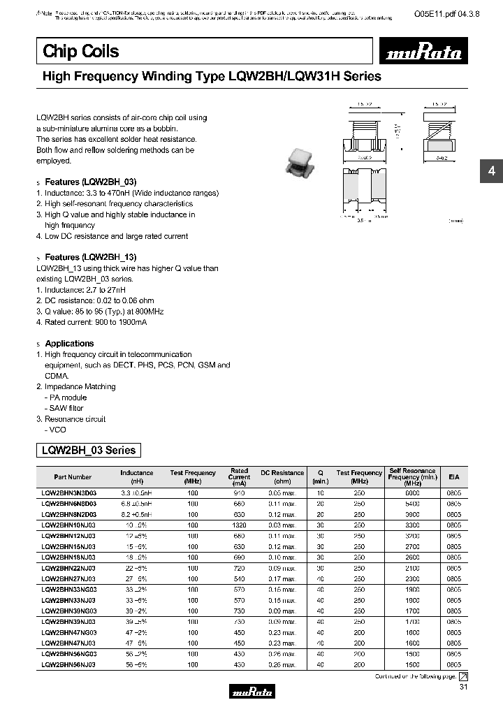 LQW31HN23NJ03D_7747461.PDF Datasheet
