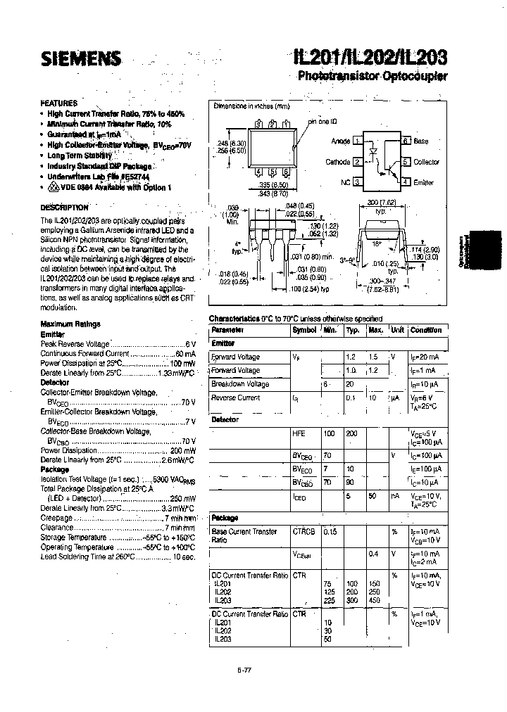 IL203-X001_7749502.PDF Datasheet