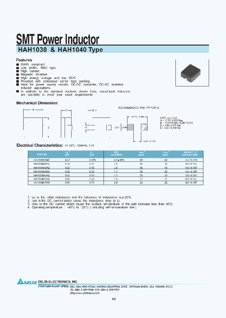 HAH1030-R47_7750844.PDF Datasheet