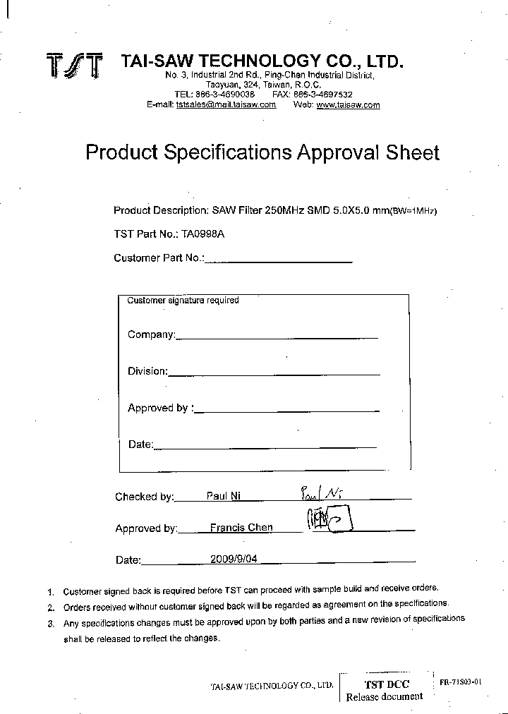 TA0998A_7751909.PDF Datasheet
