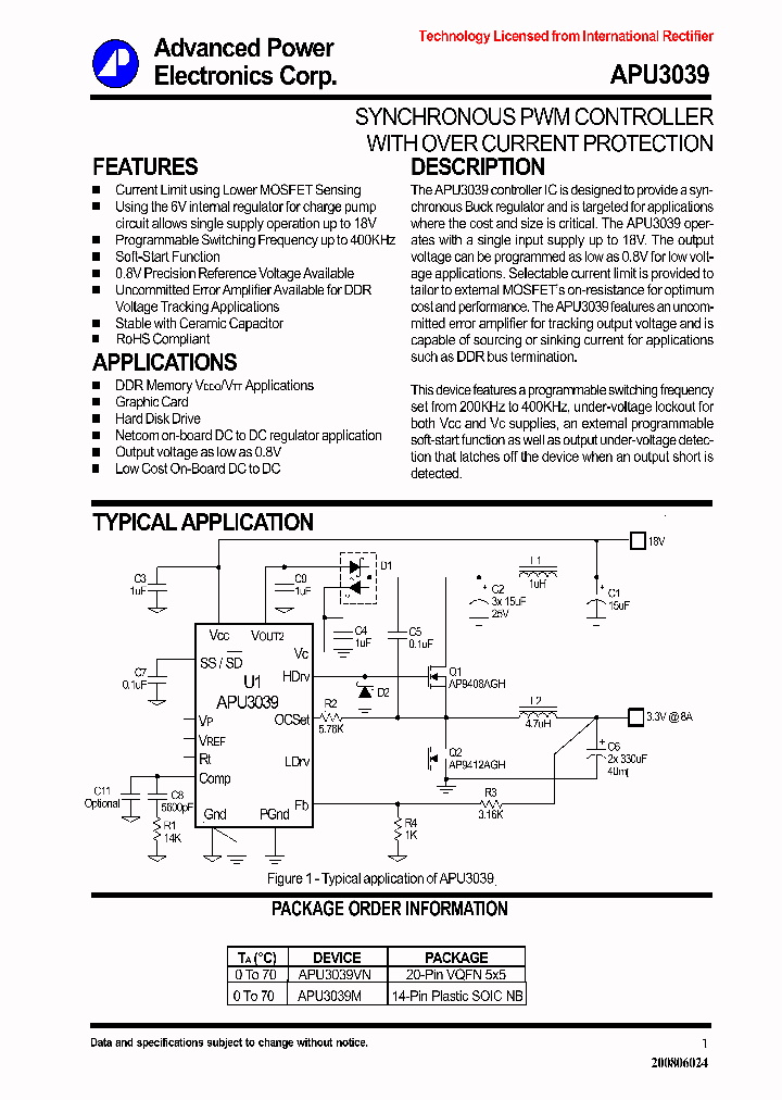 APU3039_7752750.PDF Datasheet