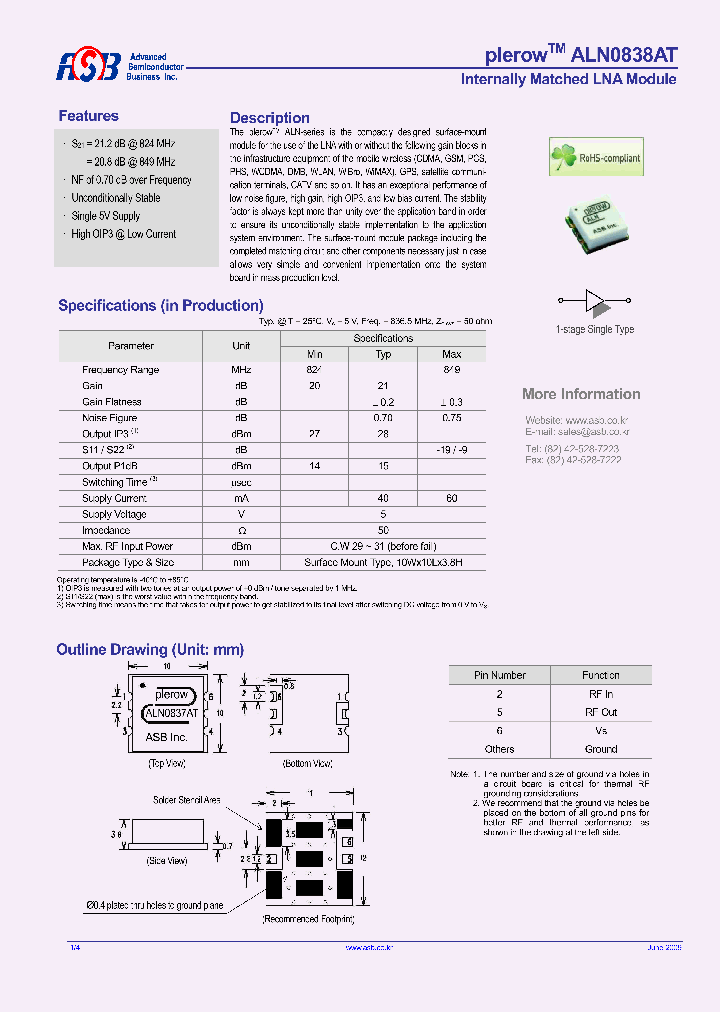 ALN0838AT_7756226.PDF Datasheet