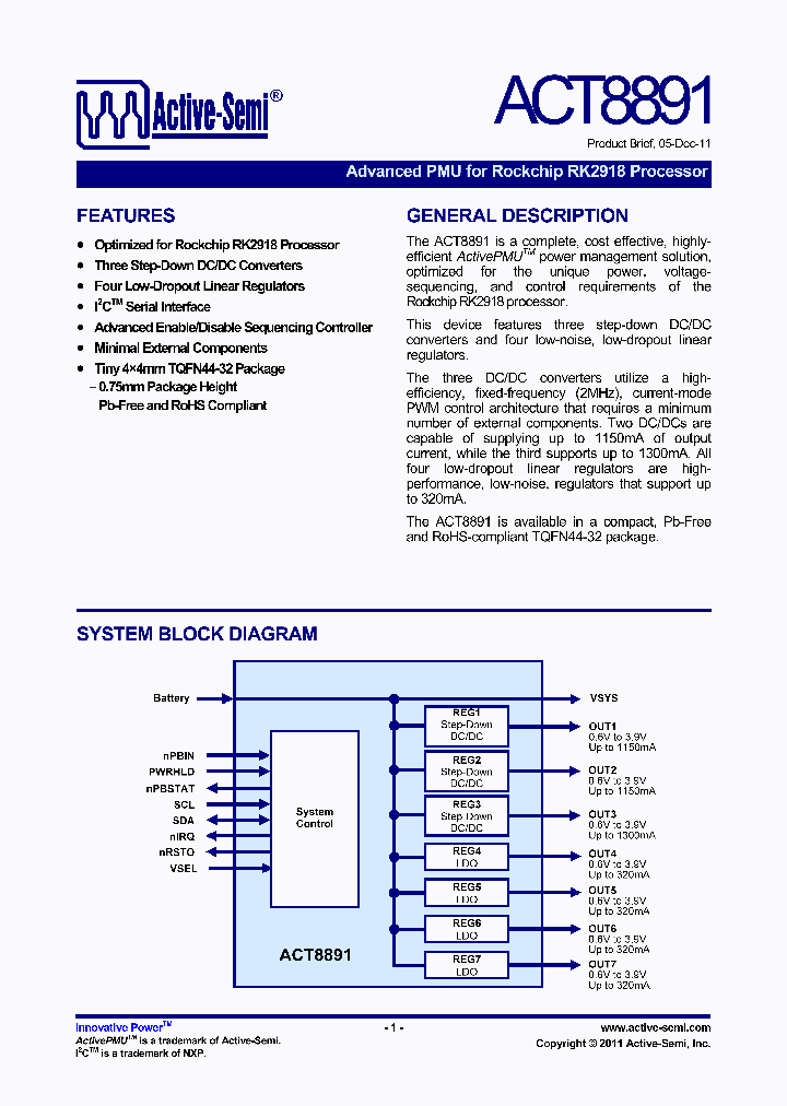 ACT8891_7758222.PDF Datasheet