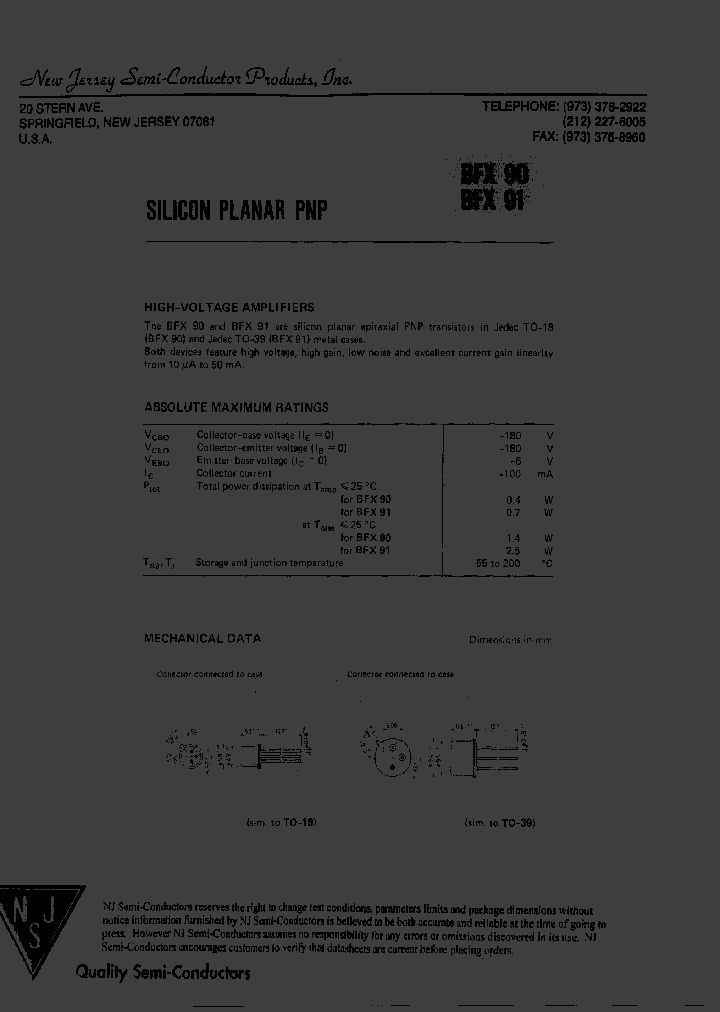 BFX90_7759800.PDF Datasheet