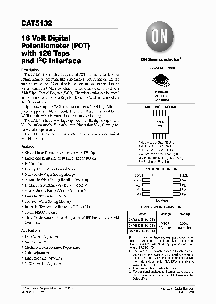 CAT5132_7760722.PDF Datasheet
