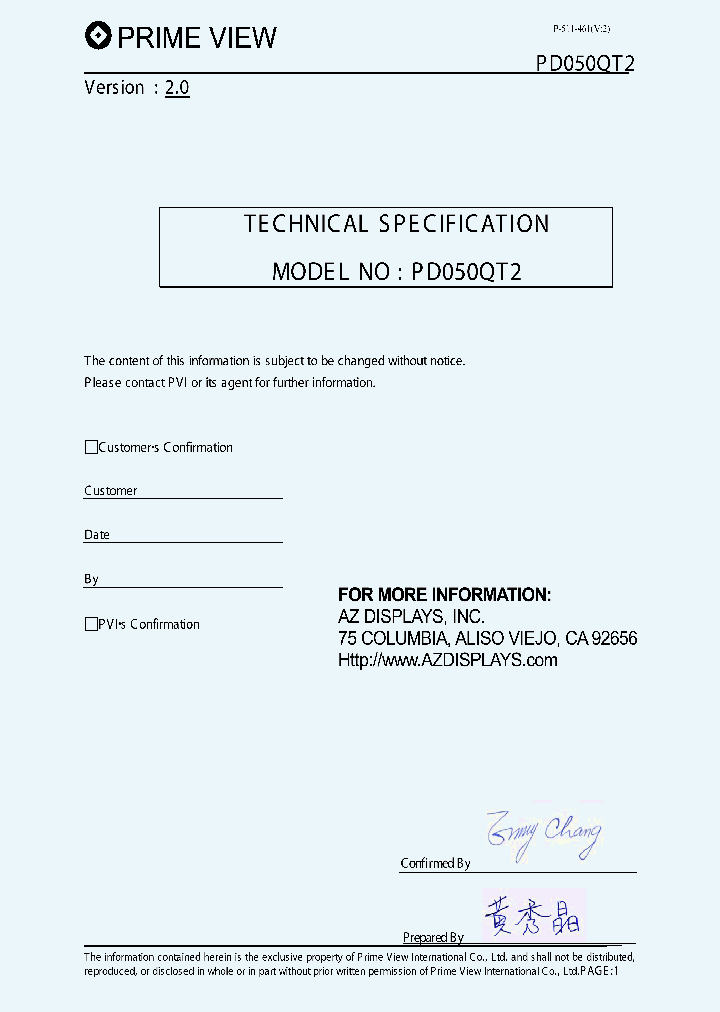 PD050QT2_7761470.PDF Datasheet
