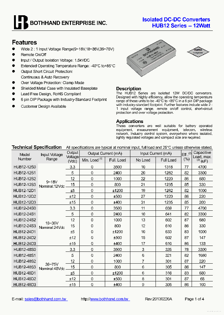 HUB12_7743601.PDF Datasheet