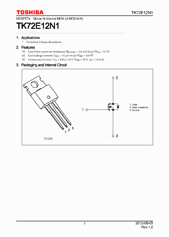 TK72E12N1_7763776.PDF Datasheet