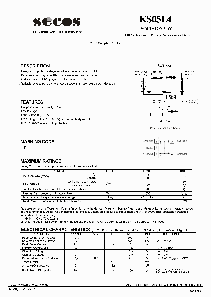 KS05L4_7766000.PDF Datasheet