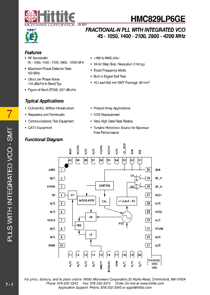 HMC829LP6GE1109_7764746.PDF Datasheet