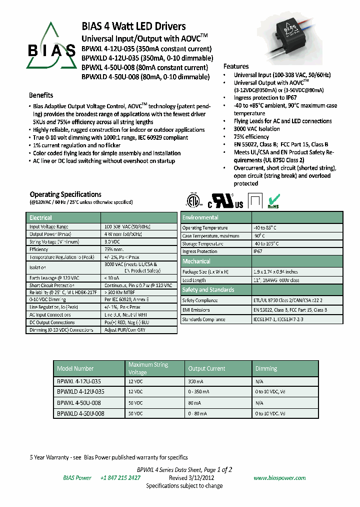 BPWXLD4-50U-008_7768787.PDF Datasheet