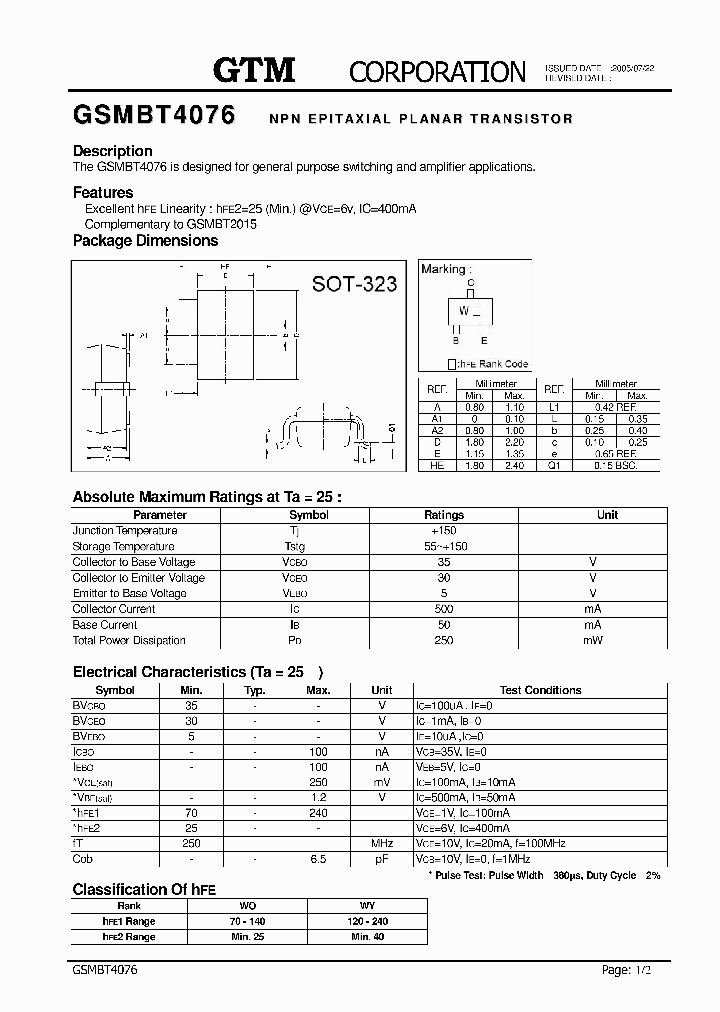 GSMBT4076_7769811.PDF Datasheet