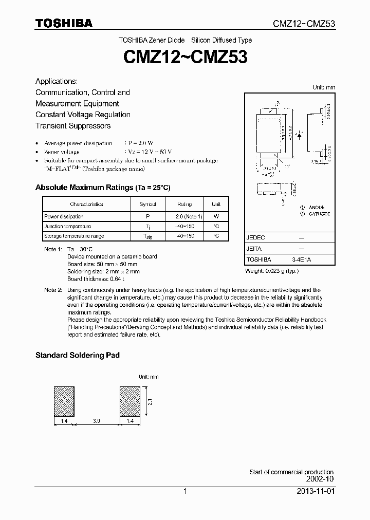 CMZ27_7765699.PDF Datasheet