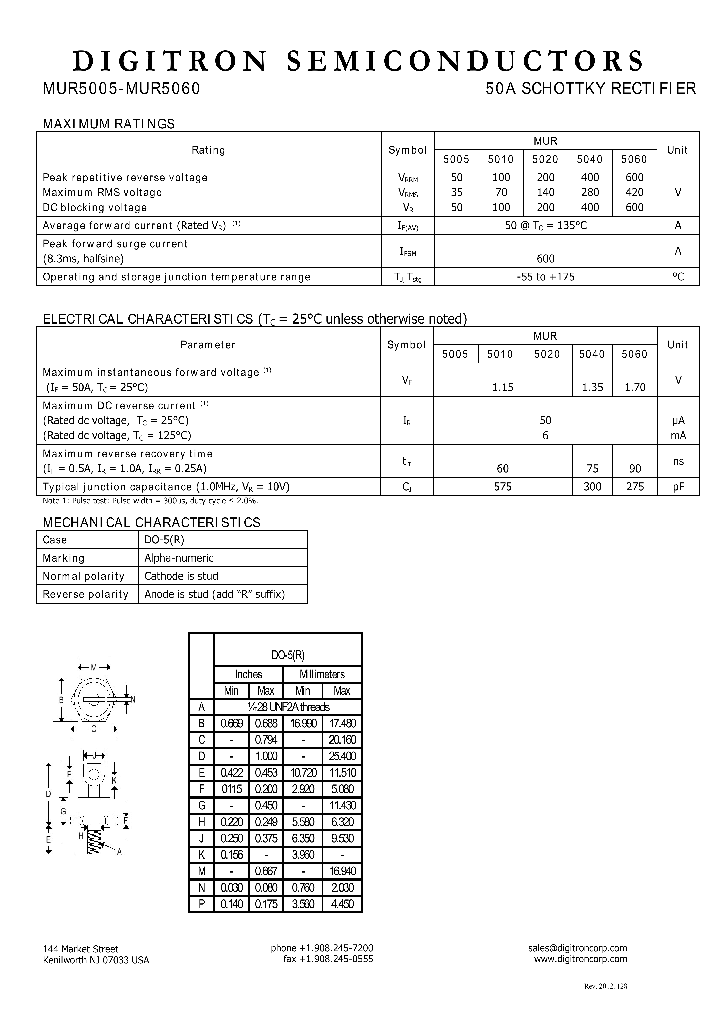 MUR5010_7770566.PDF Datasheet