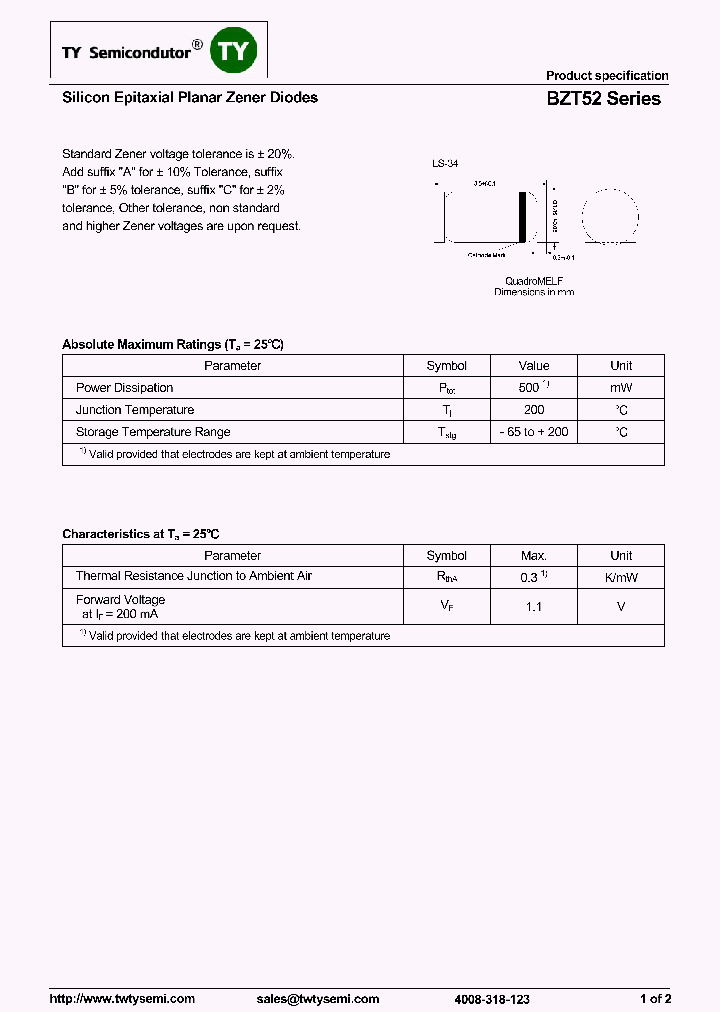 BZT5243B_7773903.PDF Datasheet