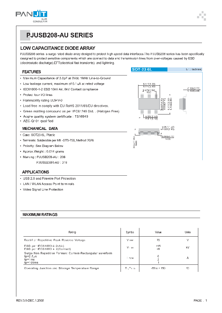 PJUSB208-AUAD10001_7774691.PDF Datasheet