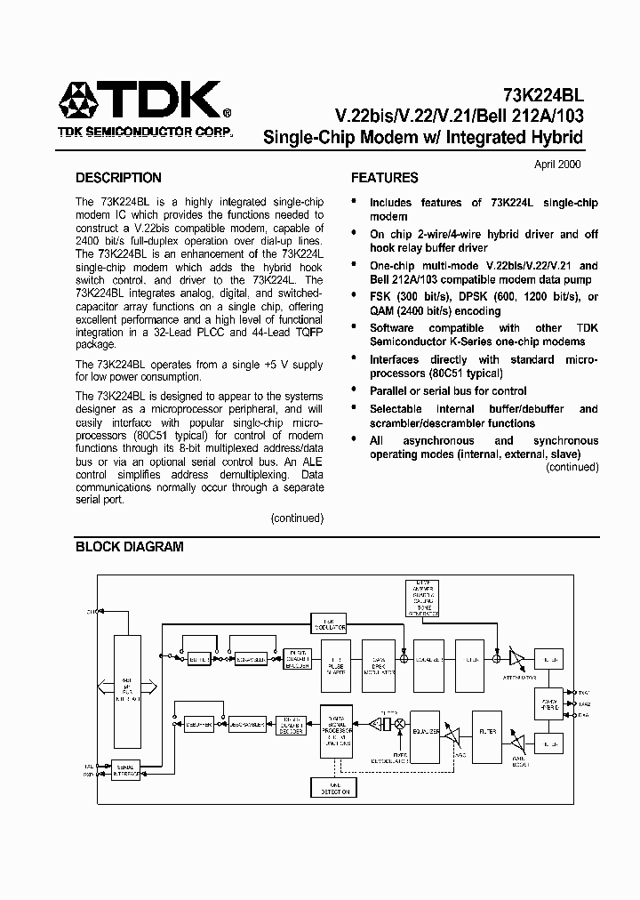 73K224BL-IGT_7757796.PDF Datasheet