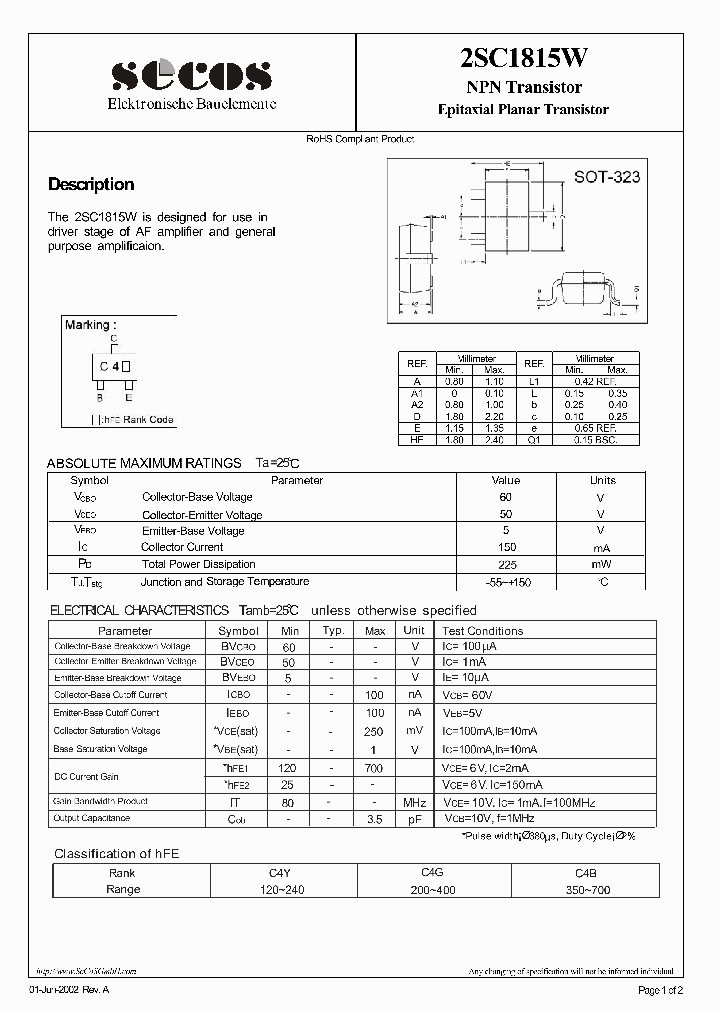 2SC1815W_7777459.PDF Datasheet