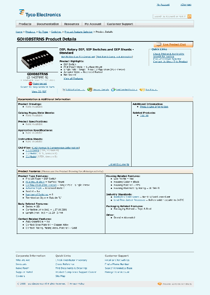 GDH08STRNS_7757855.PDF Datasheet