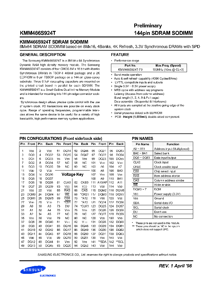 KMM466S924T_7757336.PDF Datasheet